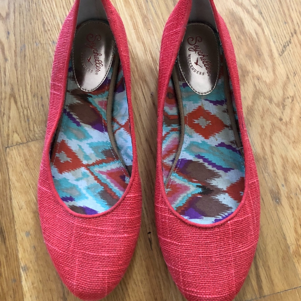 Seychelles Alice Basket Weave flats
